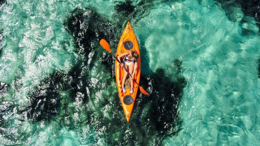 Golfo Aranci: Kayak Tour with Dolphins and Aperitif - Snorkeling at Cala Moresca: Gear Included, Eyes Wide Open