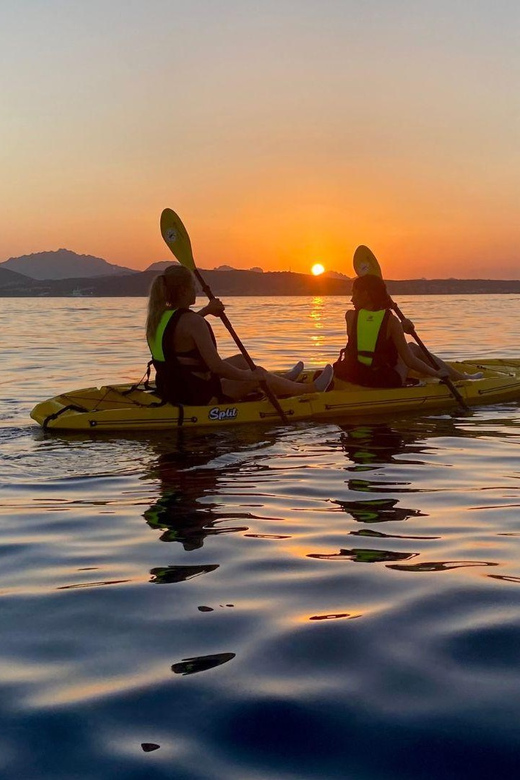 Golfo Aranci: Small group Kayak tour with Aperitif &dolphins - Equipment, comfort, and what to pack so you stay happy