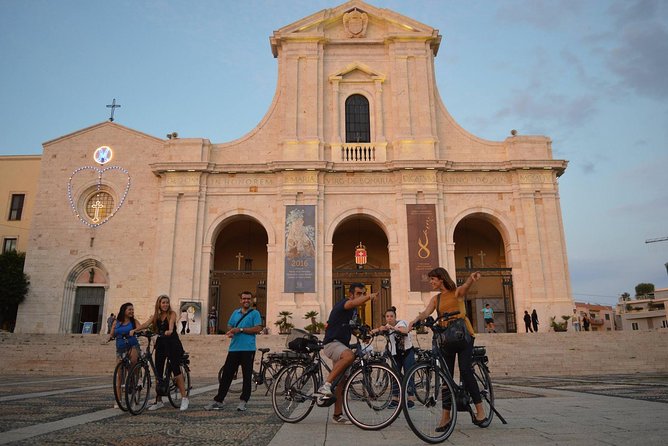Guided Electric Bicycle Tour in Cagliari - The route start: Centro Storico and those first panoramic stops