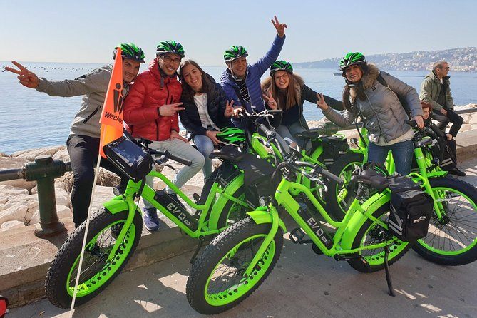 Guided tour of Naples by FAT electric bike - Castel dell’Ovo: a fast photo stop that feels like a highlight