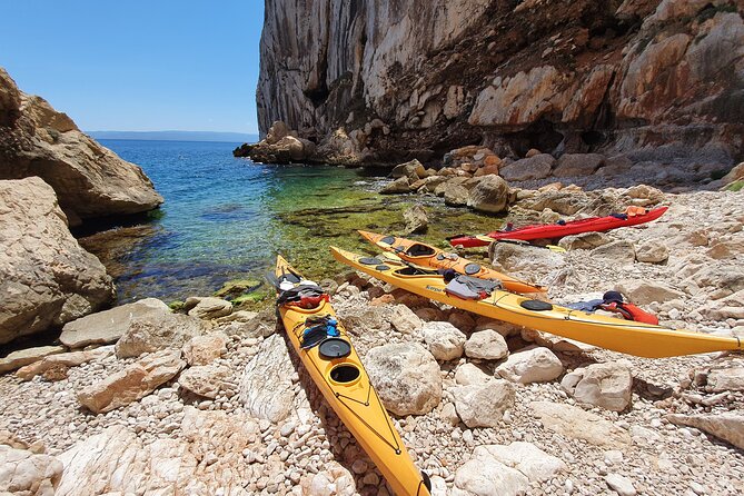 Half Day Sea Kayak Trip - Dragunara Bay snorkel and swim stop: the “get wet” payoff