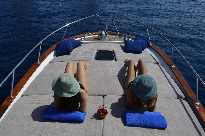 Half day tour of Capri by private boat - Marina Piccola, the Sailors Cave area, and the Green Cave from sea level