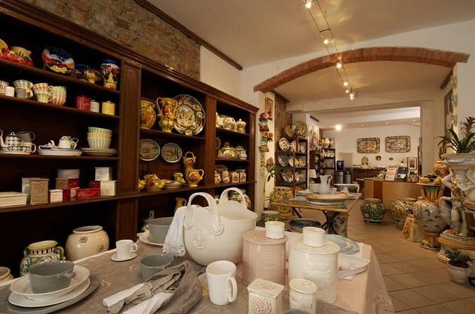 Handmade Tuscan Ceramics Masterclass in Montelupo - The factory tour: from clay blocks to real production