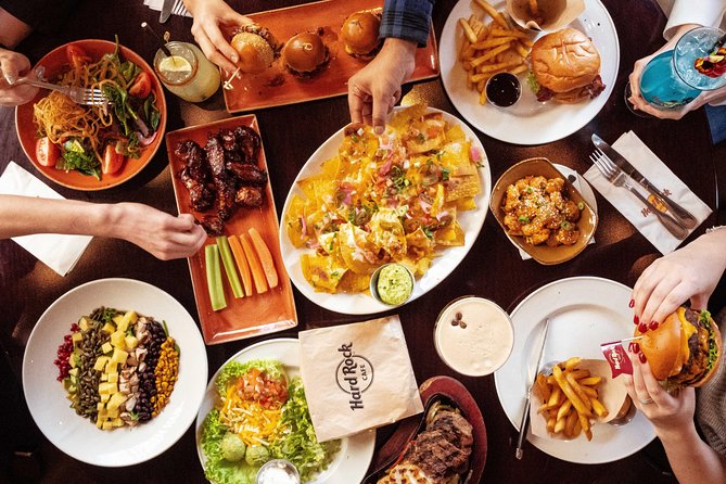 Hard Rock Cafe Venice with Set Lunch or Dinner - The set menu deal: Gold vs Diamond and what you should expect