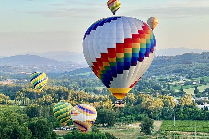 Hot Air Balloon ride in Tuscany countryside from Chianti - Chianti Sunrise Ballooning From Bargino, Minutes From Florence