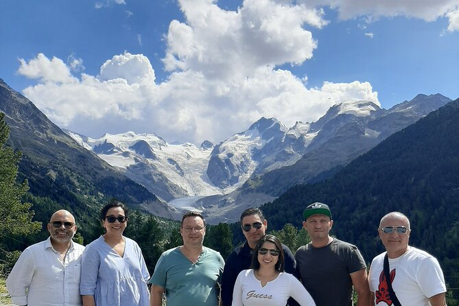 Intimate Small-Group Bernina UNESCO Scenic Train on Swiss Alps - St. Moritz free time, a quick taste of the town at altitude