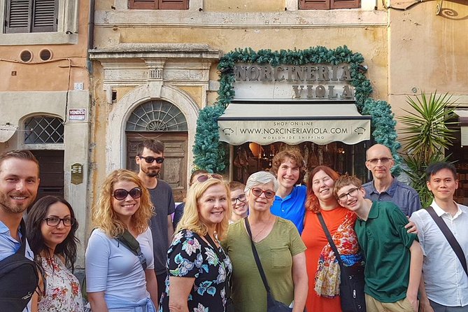 Jewish Ghetto and Campo Dè Fiori By Night Food, Wine and Sightseeing Tour - A night walk that ties the Jewish Ghetto to Roman streets