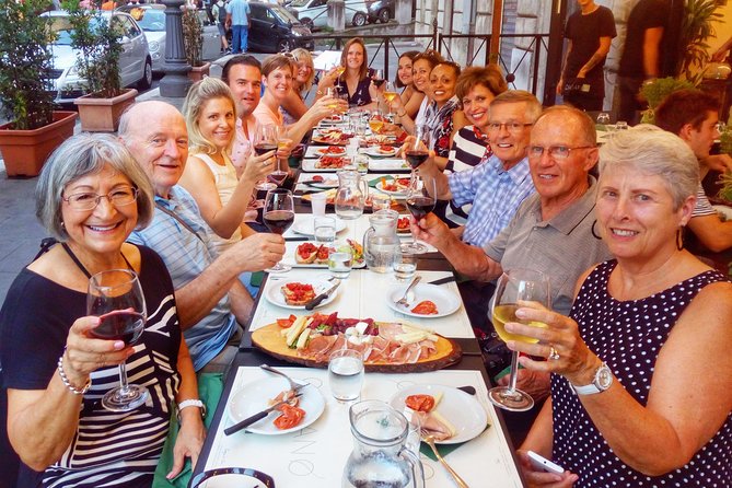 Jewish Ghetto & Piazza Navona: Food, Wine & Sightseeing Rome Tour - Stop-by-stop: Antico Quartiere Ebraico and Il Portico di Ottavia