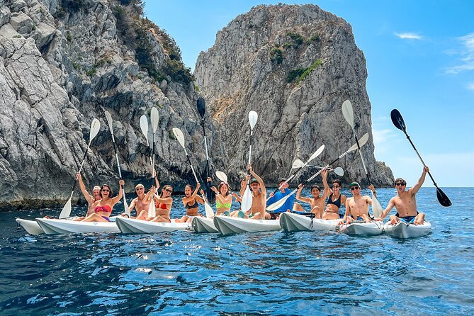 Kayak tour in Capri between caves and beaches. Photos included. - Key highlights at a glance