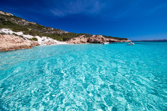 La Maddalena Archipelago Comfort Boat Tour - Santa Maria Island (1 hour): fine sand, monastery ruins, and a lighthouse path option