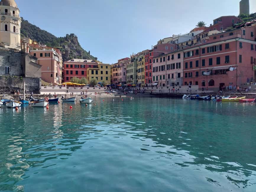 La Spezia : Morning or Sunset Cinque Terre Tour & Aperitif - Sailing past Palmaria, Tino, Tinetto, and Lord Byron’s Grotto