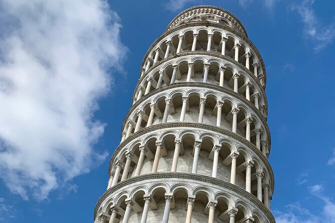 La Spezia Shore Excursion to Florence & Pisa - Pisa in 90 minutes at Piazza dei Miracoli: Leaning Tower, baptistery, cathedral, and the green meadow