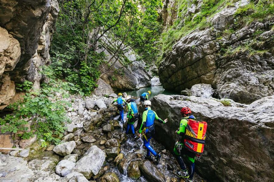 Lake Garda: Family Friendly Canyoning Tour - Family-Friendly Canyoning on Lake Garda, Designed for Ages 6 to 9