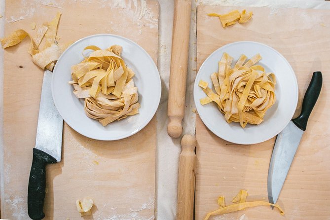 Learn to Make Pasta & Tiramisu with Wine and Limoncello Included - Wine with dinner, limoncello (or espresso) to finish the night