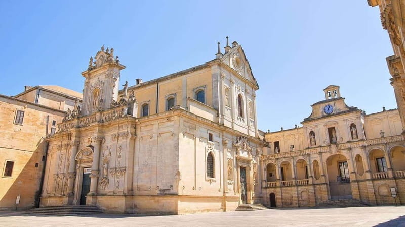 Lecce: Baroque Architecture and Underground Walking Tour - Piazza Sant’Oronzo and the Roman Column Beneath the Baroque