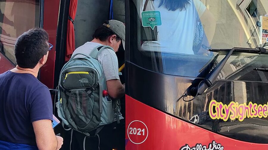 Livorno: 1 Day Hop-on Hop-off Bus Ticket Experience - Open-top comfort and the audio guide trick