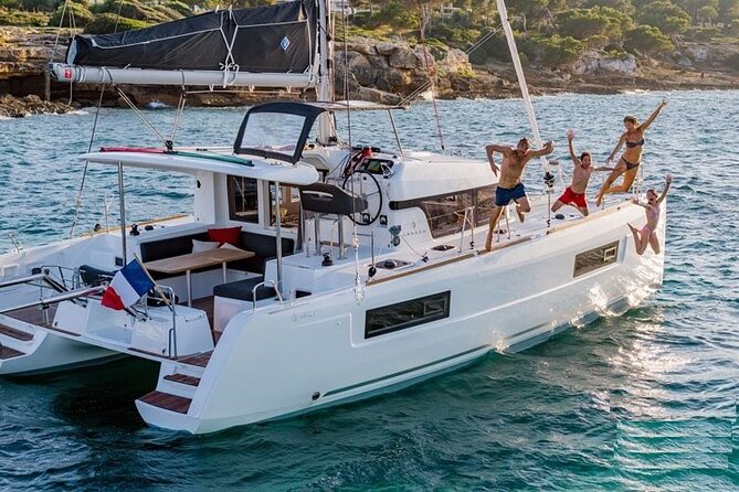 Luxury Catamaran in the Maddalena Archipelago from PALAU - Parco Nazionale La Maddalena Pools, calm water between Budelli, Santa Maria, Razzoli