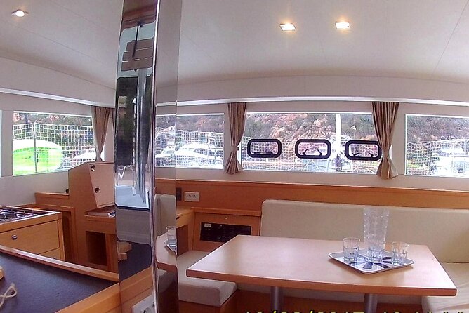 Luxury Catamaran in the Maddalena Archipelago from PALAU - Isola di Spargi, 1 hour of white beaches and wild quiet