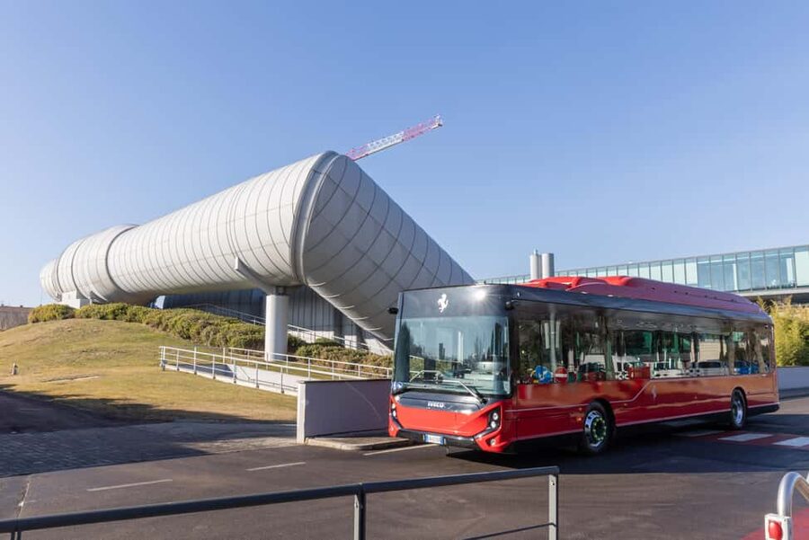 Maranello: Ferrari Museum and Fiorano Track Combo Eco Tour - The Factory and Fabbrica Shuttle: Exterior Views, Big Context