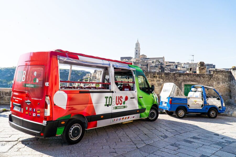 Matera: Open Top Bus Tour with Entrance to Casa Grotta - Riding the Gravina Canyon Side and Finishing at Piazza San Pietro Caveoso