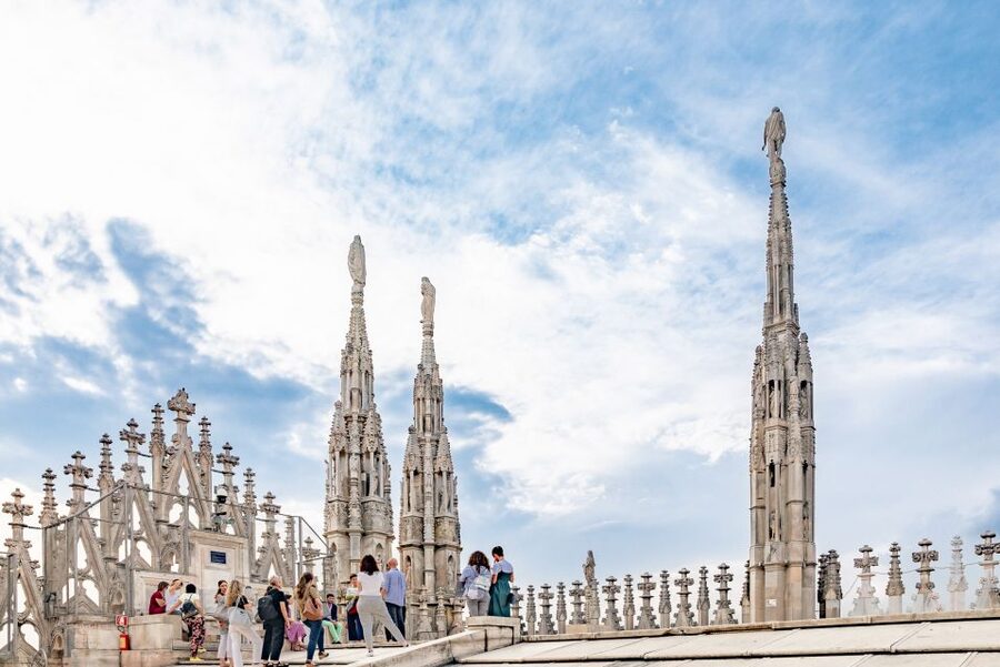 Milan: Cathedral and Duomo's Terraces Entrance Ticket - Duomo terraces: the view, the stairs, and why Candoglia marble matters