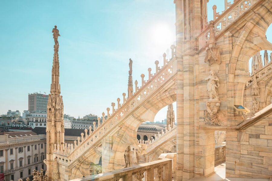 Milan Cathedral: Duomo Terraces Ticket (No Church Access) - What the rooftop shows you: spires, height, and close-up detail