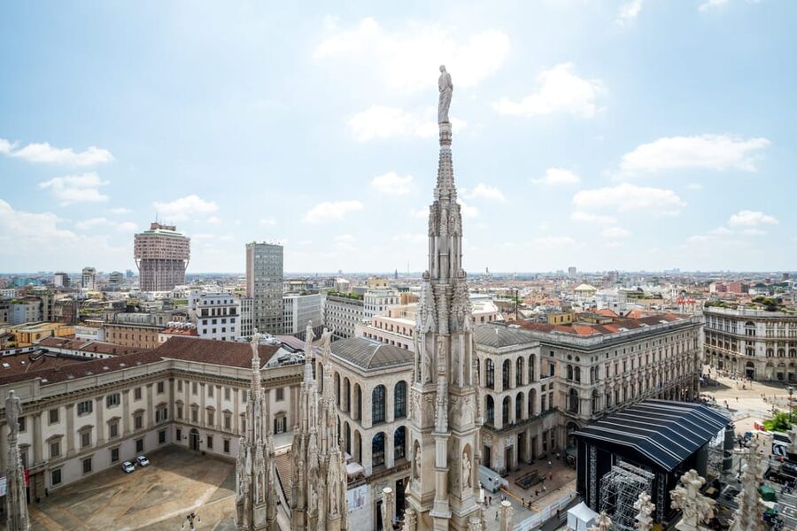 Milan Cathedral: Duomo Terraces Ticket (No Church Access) - The stairs route and your time on the terraces