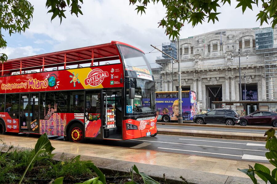 Milan: City Sightseeing Hop-On Hop-Off Bus with Audio Guide - Line C: Triennale to Arco della Pace, City Life, and the San Siro side