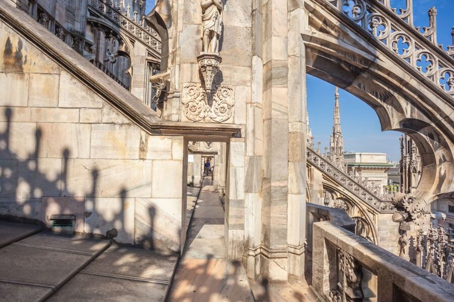 Milan: Duomo Rooftop and Cathedral Guided Tour with Tickets - Duomo Museum Time and the San Gottardo Stop