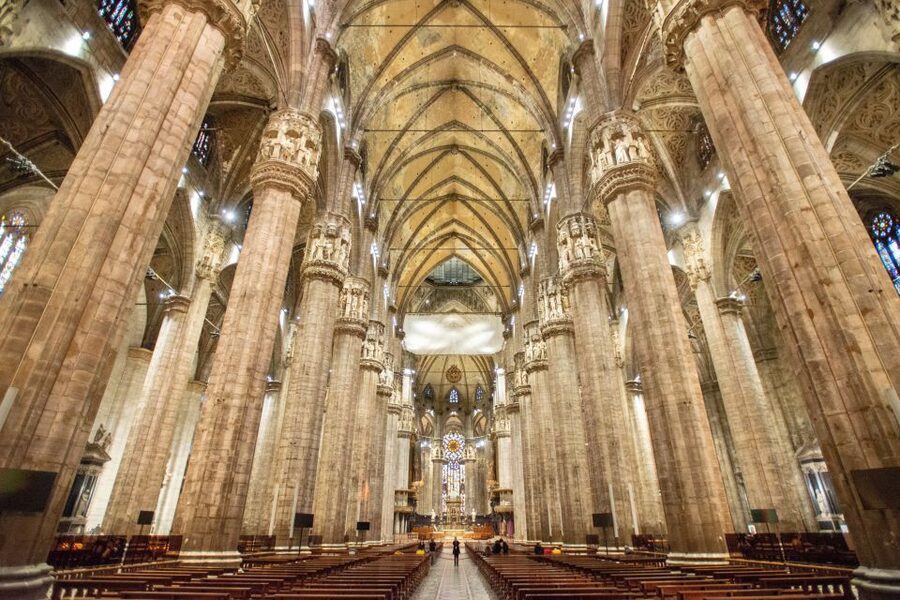 Milan: Fast-Track Milan Cathedral and Terraces Guided Tour - Cathedral interior: Gothic details you can recognize faster