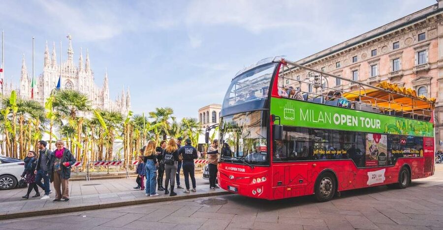 Milan: Gray Line Milan Open Tour Hop-On Hop-Off Bus Tour - Ticket Basics: 1 to 3 Days, Two Loops, and Real Audio Value