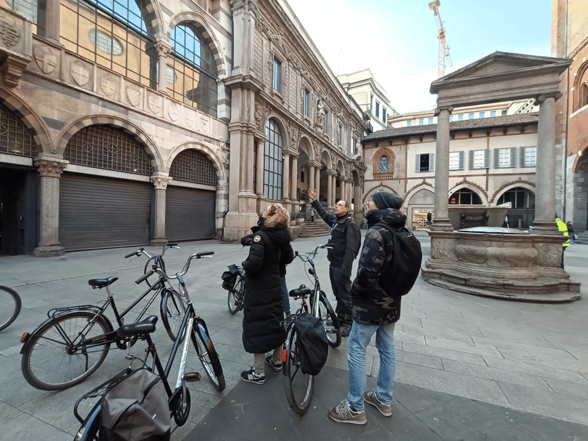Milan: Guided Bike Tour - Duomo Square photo wrap-up, then back to Cargo bike store