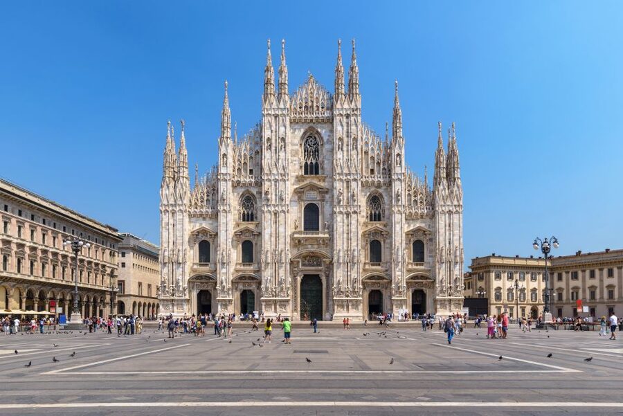 Milan: Guided Walking Tour with Duomo and the Last Supper - La Scala outside, Sforza Castle inner yards, and the city behind the scenes