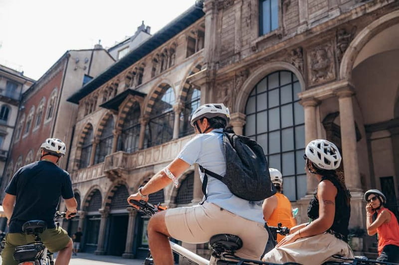 Milan: Highlights and Hidden Gems E-Bike Tour - Gae Aulenti and Vertical Wood: modern Milan in the business-district style