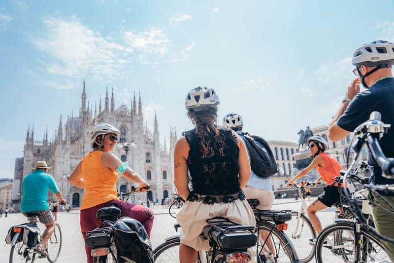 Milan: Highlights and Hidden Gems E-Bike Tour - Stock Exchange to Duomo: the skyline opener without the waiting