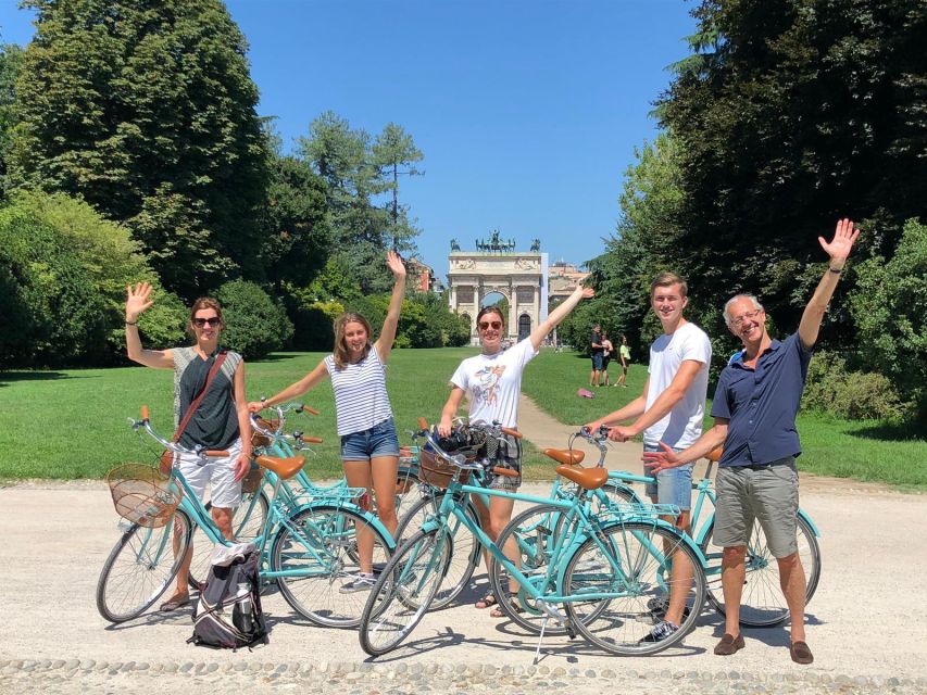 Milan: Highlights and Hidden Gems Guided Bike Tour - Roman ruins at the end: when Milan shows its older self