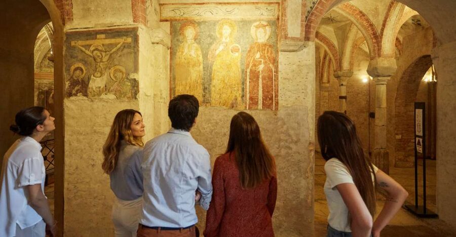 Milan: San Sepolcro Crypt Skip-the-Line Entry Ticket - San Sepolcro Crypt: A Medieval Church Built Under the Roman Forum