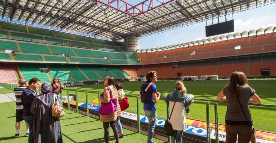 Milan: San Siro Stadium Entry Ticket and Optional Bus Ticket - Inside the Stadium: Museum, Trophies, Corridors, and Locker Rooms