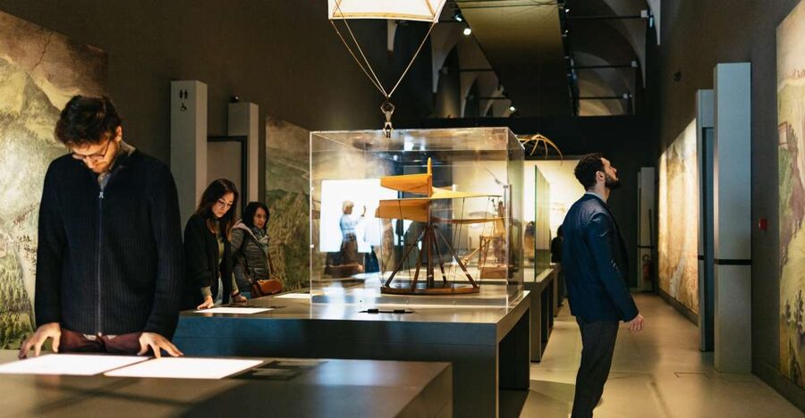 Milan: Science and Technology Leonardo da Vinci Museum Entry - Renaissance cloisters and how to navigate a big museum