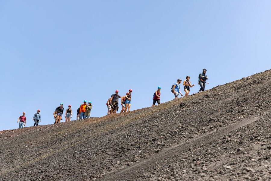 Mount Etna: Guided Volcano Summit Hiking Tour with Cable Car - What to bring for a summit day that can turn chilly fast