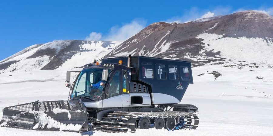Mount Etna: Roundtrip Cable Car and 4x4 Bus Ticket - Cable car climb: the sea view starts before the volcano feels real