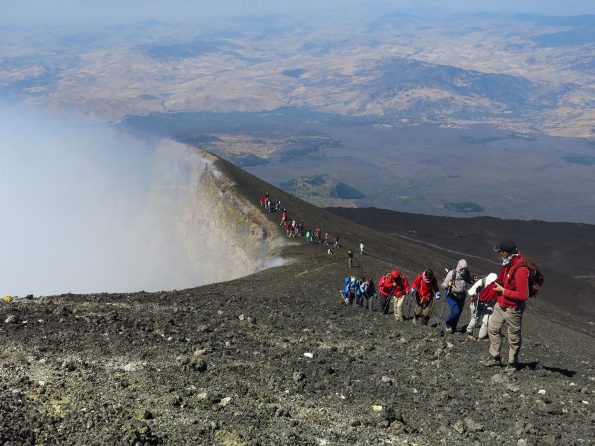 Mount Etna: Summit Crater Trek with Cable Car - Bocca Nuova: 2 hours at the crater rim with a volcanologist guide