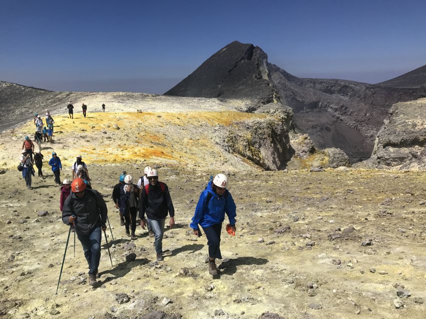 Mount Etna: Summit Crater Trek with Cable Car - Central crater area and Barbagallo: stepping around the active system