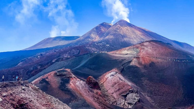 Mount Etna: Trek to 3000m with cable car and jeep - Cable Car, Jeep, and a Final Climb to 3,000m