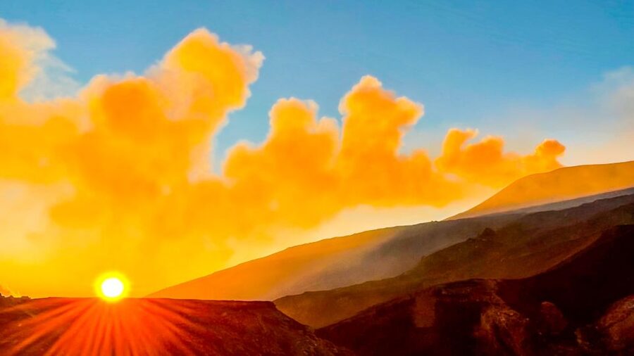 Mount Etna: Trek to 3000m with cable car and jeep - What you actually see: craters, black sand, and the Bove Valley view