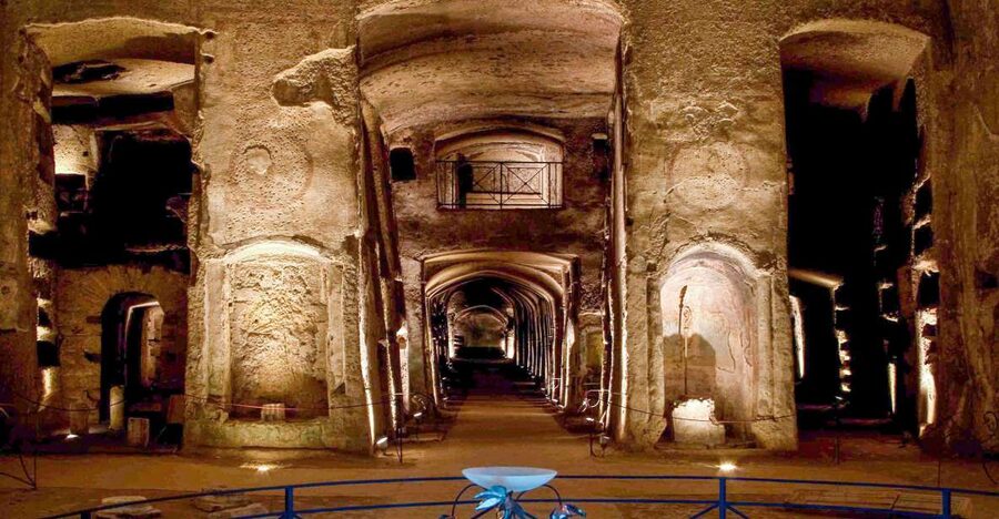 Naples: Catacombs of San Gennaro Entry Ticket & Guided Tour - The Crypt of the Bishops and the Mosaic Details