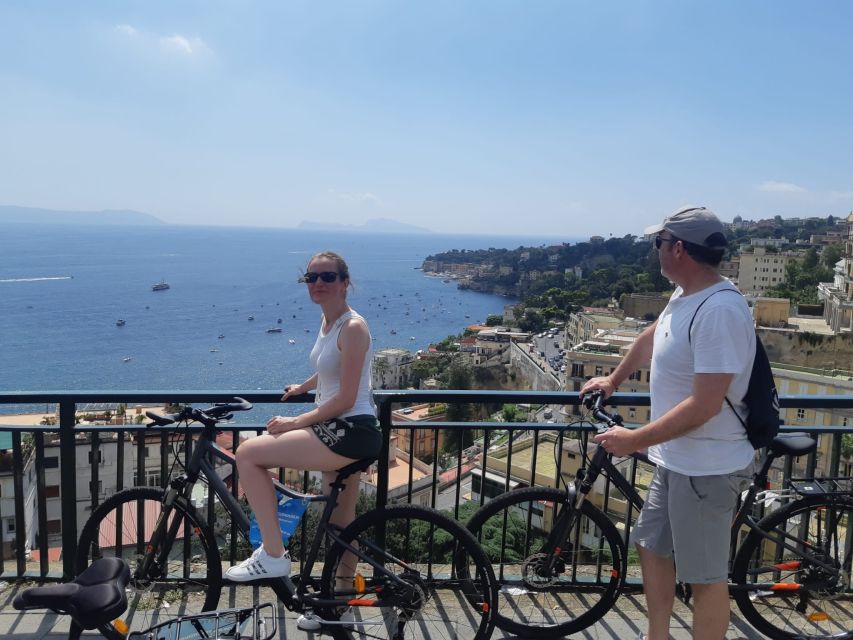 Naples: City Highlights Guided Bike Tour - Piazza del Plebiscito and Royal Palace: the big square feeling of Naples
