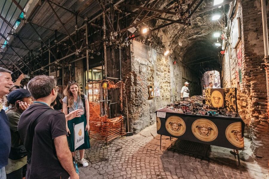 Naples: Downtown Tour with Veiled Christ & St Clare Tickets - Spaccanapoli: shops, alleys, and church facades you can’t “see” without context