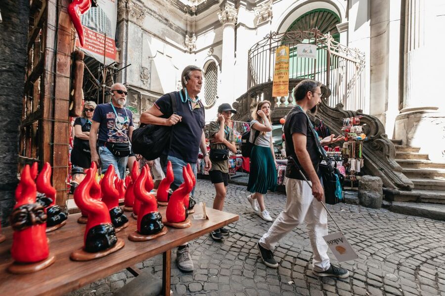 Naples: Downtown Tour with Veiled Christ & St Clare Tickets - Cappella Sansevero and the Veiled Christ: the star stop, with real-world limits
