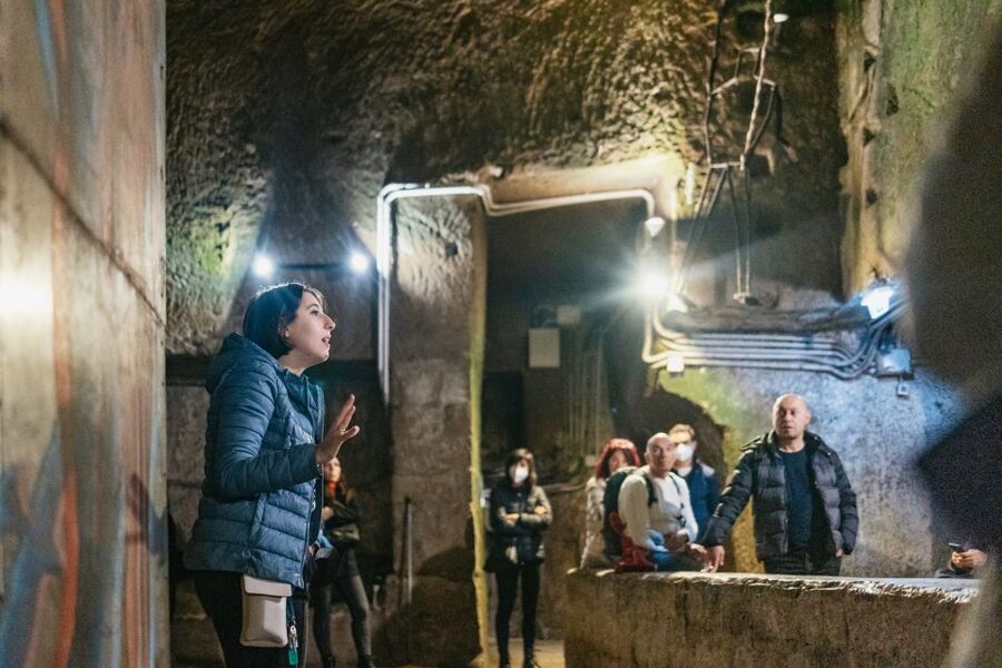 Naples: Naples Underground Entry Ticket and Guided Tour - 2,400 years underground: aqueduct remains and the water-system story